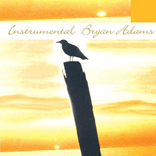 CD cover: silhouette of a bird on a post, golden sky.