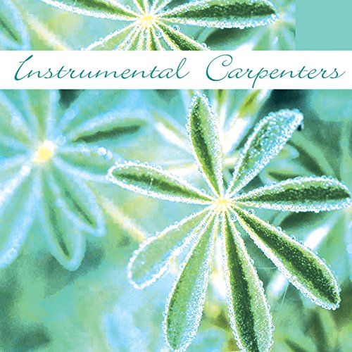 CD cover for “Instrumental Carpenters” featuring frosted flower imagery.