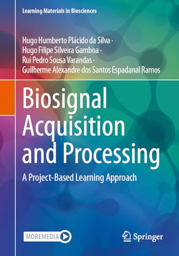 Book cover: "Biosignal Acquisition and Processing" with abstract colorful design.