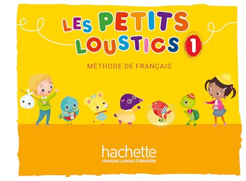French textbook cover with colorful cartoon animals and children.
