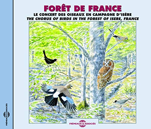CD cover depicting various birds in a lush, green forest setting.