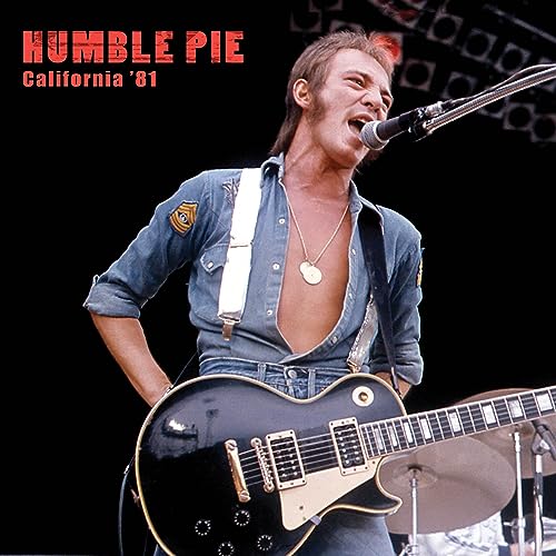 Humble Pie album cover featuring Steve Marriott performing with a guitar.