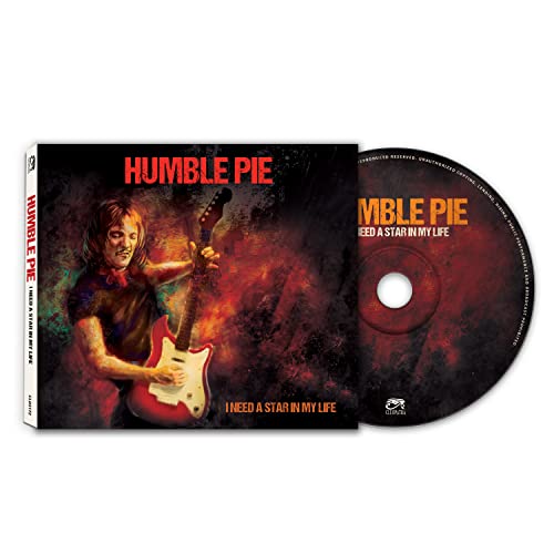 Humble Pie CD cover featuring a guitarist and matching disc on a white background.