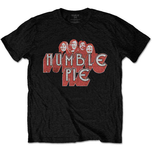 Unisex medium t-shirt featuring the Humble Pie Live '73 concert poster graphic design.