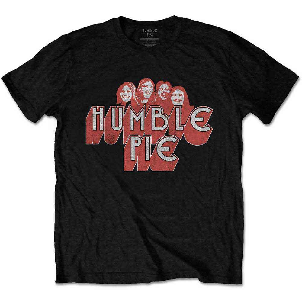 Unisex medium t-shirt featuring the Humble Pie Live '73 concert poster graphic design.