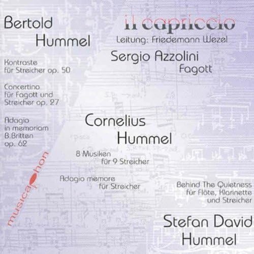 Hummel / Azzolini / Ensemble I - Concertino For Bassoon & Strin [CD]