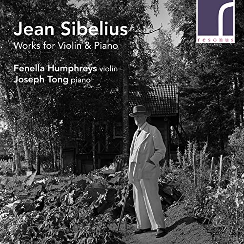 Black and white album cover featuring a man in a white suit and hat.