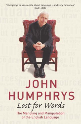 Book cover featuring John Humphreys seated in a red chair, text overlay.