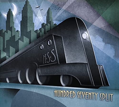 CD cover: black train with “HSS” logo against a stylized cityscape.