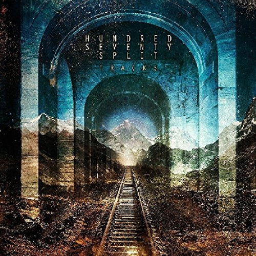 Vinyl album cover: a tunnel leading to snowy mountains.