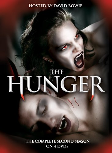 DVD cover for "The Hunger" season two, featuring a vampire with red eyes.