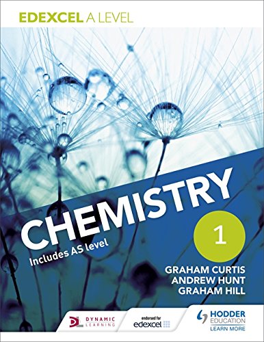 Textbook cover for Edexcel A Level Chemistry, featuring a dandelion.