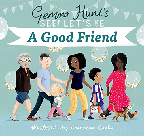 Book cover showing diverse group of people walking together.