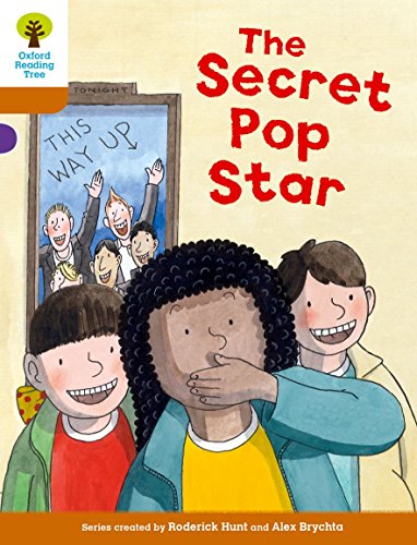 Book cover: children looking surprised at a stage with performers.