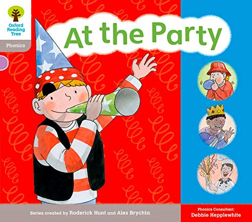 Children’s book cover with a boy blowing a party horn.