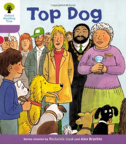 Book cover depicting children and dogs with people at a show.