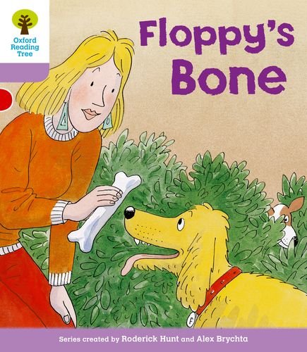 Book cover showing a woman holding a bone for a golden dog.