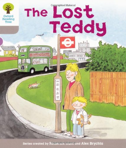 Children’s book cover depicting a boy, a woman, and a lost teddy bear.