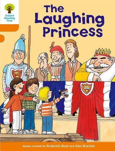 Book cover depicting a princess and characters with a puppet show.