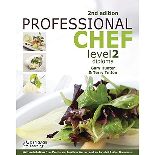 Cookbook cover: "Professional Chef Level 2 Diploma," 2nd edition.
