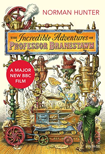 Book cover: Professor Branestawm with whimsical, complex machinery illustration.
