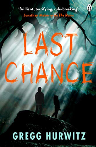 Book cover: “Last Chance” with silhouetted figures in a forest.