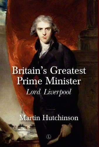 BookLBook cover featuring a portrait of Lord Liverpool and title text.