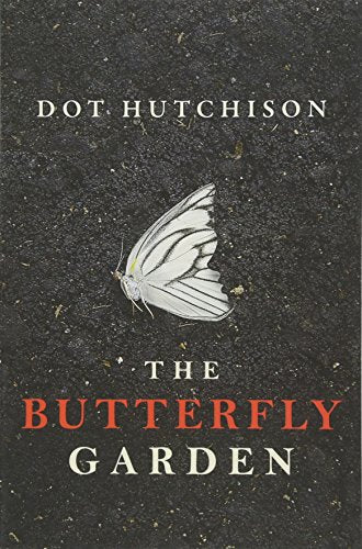 Book cover: dark asphalt background with a white butterfly and red text.