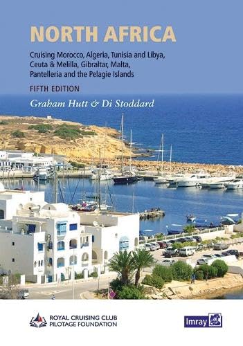 Book cover depicting a harbor scene with white buildings and boats.