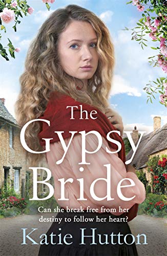 Book cover featuring a young woman with long, wavy hair and rural buildings.