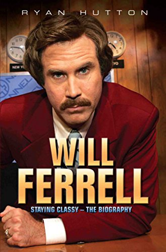 Book cover featuring Will Ferrell in character with a mustache.