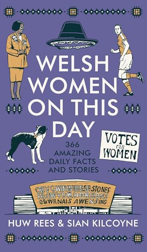Book cover featuring illustrations of Welsh women and historical symbols.