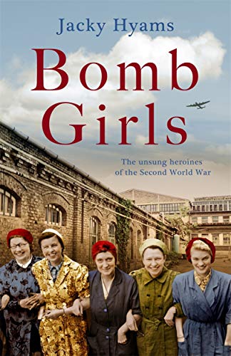 Book cover featuring five women in work clothes from World War II.