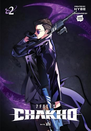 Comic book cover featuring a man with a gun, stylized purple background.
