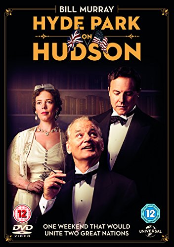 DVD cover for Hyde Park on Hudson featuring Bill Murray and two other actors.