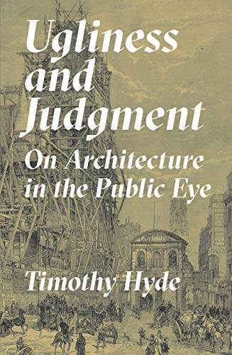 Book cover with title “Ugliness and Judgment” over a sketched cityscape.