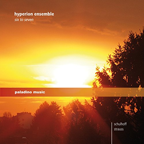 "CD cover featuring a vibrant orange sunset with silhouetted trees and text overlays."