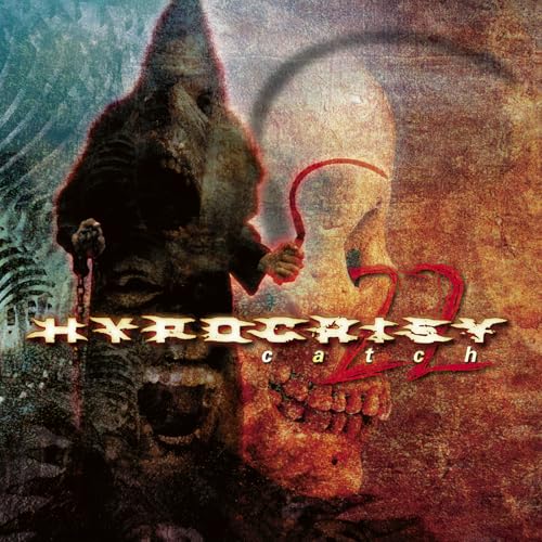 Album cover featuring a hooded figure and a skull with the text Hypocrisy Catch 22.