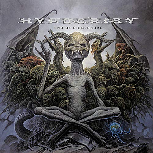 CD cover art: skeletal figure in lotus pose with demonic imagery.