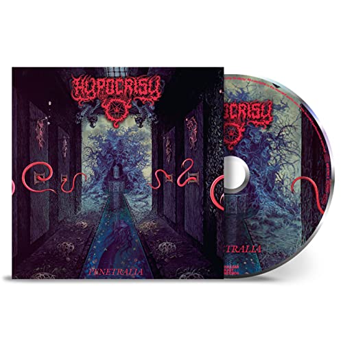 Hypocrisy “Penetralia” CD case and disc with gothic, dark fantasy artwork.