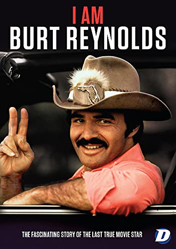 Burt Reynolds in a cowboy hat making a peace sign, DVD cover.