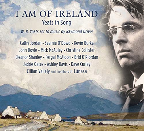 CD cover: W.B. Yeats portrait with Irish landscape and artist names.