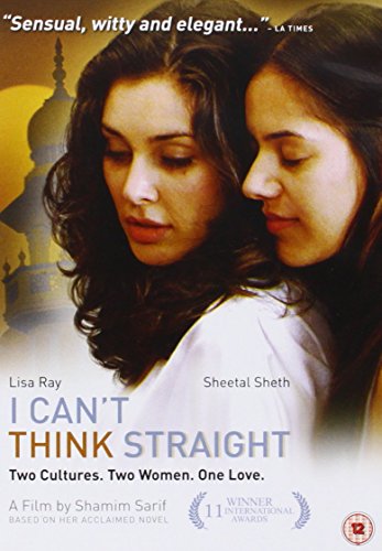 DVD cover for “I Can’t Think Straight” featuring two women in close-up.