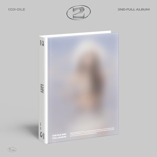 (G)I-DLE 2nd full album CD case with a blurred figure on the cover.