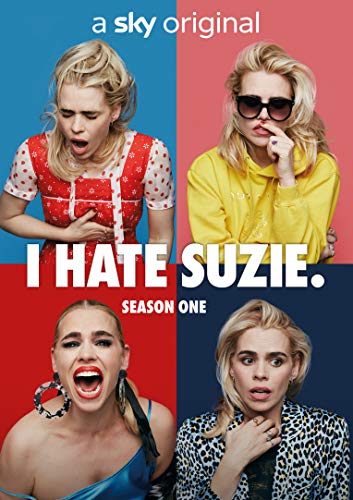 DVD cover for "I Hate Suzie" Season 1, featuring a blonde woman in various poses.