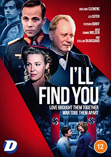 DVD cover for "I'll Find You" featuring actors and wartime imagery.