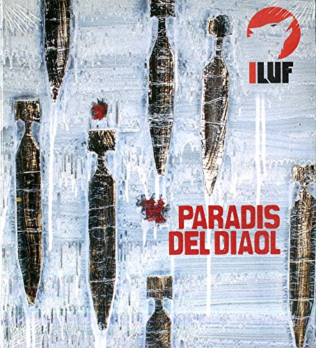 CD cover with abstract painted bombs and red text: "ILUF Paradis Del Diaol".