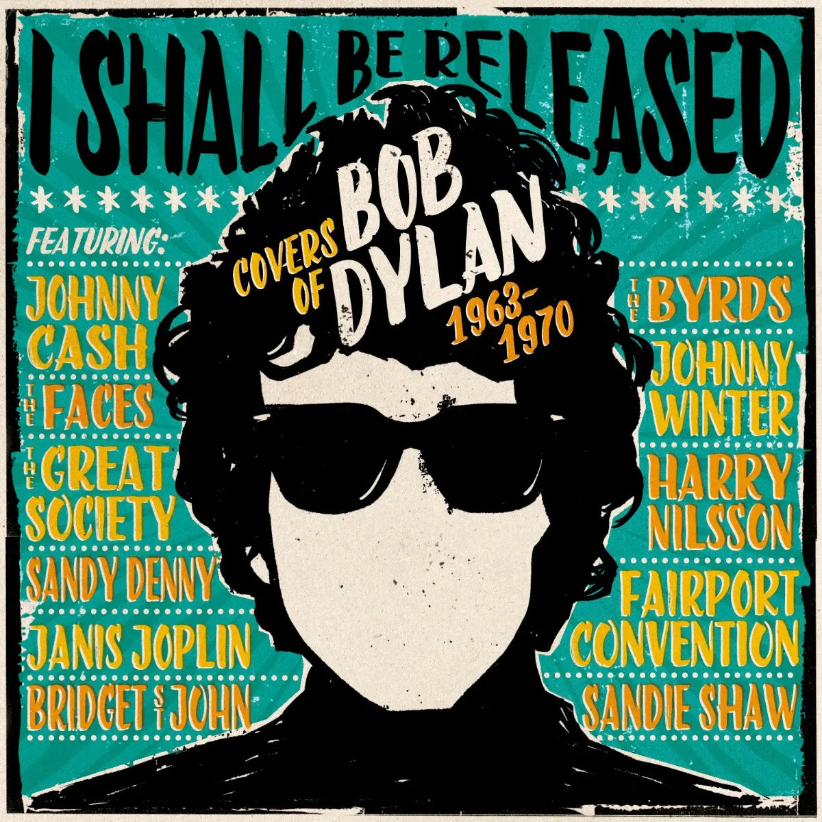 Bob Dylan cover compilation 3CD box set with artist names listed.