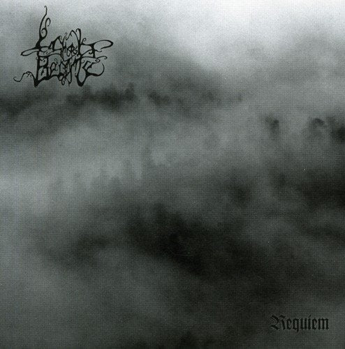Dark, smoky album cover with ornate band logo and "Requiem" text.