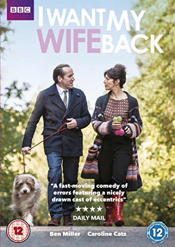 DVD cover featuring a man and woman walking a dog outdoors.